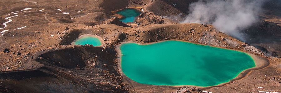 Tongariro Emerald and Blue Lake